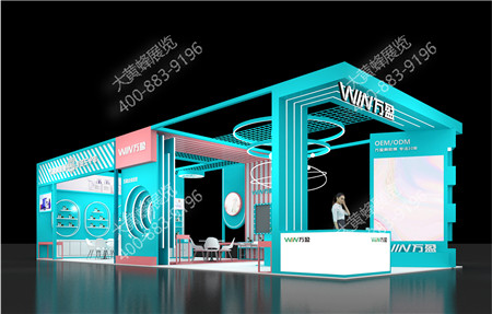 萬盈廣州美博會展臺設(shè)計搭建