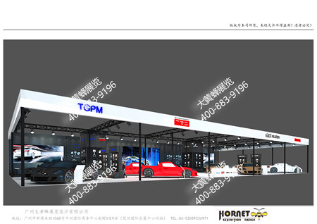 時利和汽車廣州汽車展特裝展臺設(shè)計