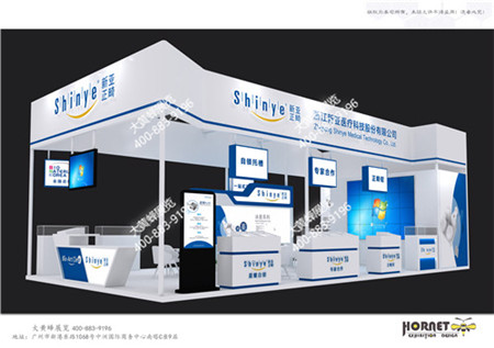 華南口腔展特裝展臺(tái)設(shè)計(jì)方案分享之新亞正畸