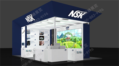 華南口腔展展會設(shè)計搭建案例解讀之NSK